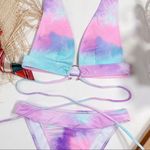 Unicorn halter bikini set Pink Photo 2