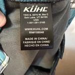 Kuhl Corduroy Streamline Skirt Size 6 Short Above Knee Mini Gray Snap Front Photo 2