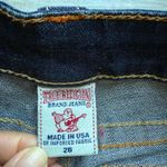 True Religion Joey Low Rise Slim Straight Leg Jeans Size 26 Photo 5