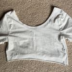 SO white cropped tee Photo 1