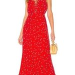 Bardot Women's Jackson Sleeveless Fit-and-Flare Dress in Fleck Red Print Size 12 Photo 0