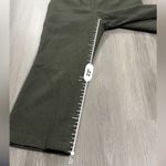 Ann Taylor  Wool Blend‎ Gray Green Mid Rise Wide Leg Cropped Dress Pants Size 2 Photo 9