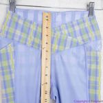 Free People NEW  Movement Plaid Leggings in “Bluebell Combo”, XS‎ Photo 10