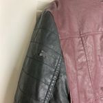 Bernardo LG B Collection Burgundy moto Jacket Photo 2