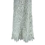Erin Featherston Crochet Lace Mini Dress White Bridal Size 2 Photo 6