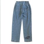 Anthropologie EUC Pilcro Blue Beach
Cottage Tie Waist Embroidered Jeans Size XS Photo 7