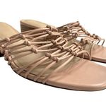 Nordstrom  Signature Leandra Knotted Slide Sandal pink color size 9 Photo 5