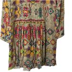 Hemant and Nandita Silk Pintuck Prima Pleated Beaded Dress Luxury Classic 10 Photo 6