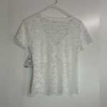 Wild Love white lace blouse. Size L. New with tag. Size L Photo 1