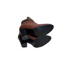 Olivia Miller  Brown Ankle Boots With Chain Embellishment Fall Winter Fashion  6 Photo 5