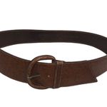 Banana Republic Bananna Republic women thick belt brown Italian leather SKU 1308 Photo 0
