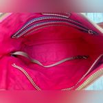 Dooney & Bourke Purse Orange Logo Canvas Monogram Hobo Bag Photo 8