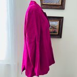 Harvé Benard Harve Benard Pink Linen Blazer Notched Lapel Collar Size 16W Photo 4