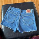 Levi's High Rise Riveted Raw Acid Bleach Stone Faded Coastal Cottage Western Coquette Pastel Photo 3