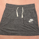 Nike Heather Grey Tennis Style Active Skirt with Pockets Photo 0