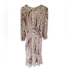 Veronica Beard Derby Silk Paisley Print Dress Photo 4