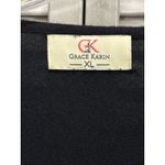 Grace Karin  Black Open‎ Cardigan Button Close Long Sleeve Size XL Photo 2