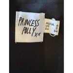 Princess Polly  Dress Women 2 Black Satin Lace Trim Slip Mini Sexy Whimsigoth Photo 10