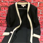 Philosophy Chic Padded shoulder Novelty Button Pocket Cardigan M Photo 8