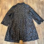 Eileen Fisher  Ikat Embers Jacquard Jacket Black Blazer Small Photo 6