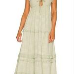 Tularosa Frankie Midi Dress in Sage Green Photo 0