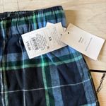 Auden NWT Women's Blue Plaid Flannel Pajama Sleep Shorts Size XS Photo 3