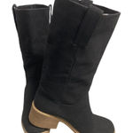 DOLCE by MOJO MAXY‎ Women’s Black Boot Size 7.5 M Square toe 2” heel Photo 0