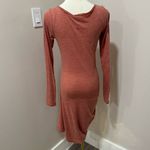 Free People  Macrame Crochet‎ Long Sleeve Body Con Dress Photo 2
