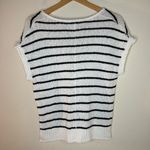 Evereve Stevie Pullover Black White Knit Size Small Photo 5