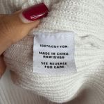 525 America The Alli Distressed Relaxed Hooded Sweater White Women’s. Size M Size M Photo 4