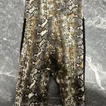 Adidas biker Shorts Snake Print Leggings Photo 3