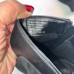 Alfani  Harpper Women Black Leather Suede Pointed Toe Kitten Heel Boots 6.5M New Photo 1