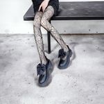 Gothic‎ Spider Jacquard Out Sheer Tights Hollow Out Women’s Pantyhose One Size Black Photo 6