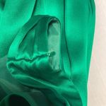Maggy London MAGGY LONDON Green Silk cocktail short prom party dress, size 4 Photo 10