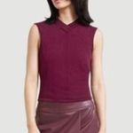 Modern Citizen  Burgundy V-Neck Blouse Size X-Large NWOT Photo 0