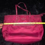 Kate Spade Chelsea medium burgundy wine hang bag purse Photo 5