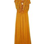 REVOLVE Sundress Amur Ruffle Dress Women's Orange Size XS/Small Photo 1