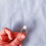 Large Ring Sculpture with Pearl And Crystals Photo 2