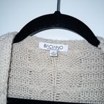 Bariano Baciano Cream Braided Chunky Knit Open Cardigan Size XL Photo 3