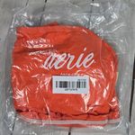 Aerie Textured Orange Scoop Neck Bikini Top M NWT Photo 8