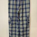 Forever 21 NWT blue and yellow plaid pants Photo 4