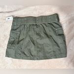 Justify  Dusty Olive Belted Mini Skirt Women’s Size Medium Photo 2