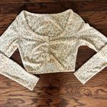 Cheetah Print Crop Top And Headband Multi Size M Photo 0