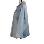 Alfred Dunner  SZ 18 Top Striped Rhinestones Butterflies Button-Up 3/4 Sleeve New Photo 5