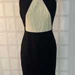 Classiques Entier Classique entier black colorblock sleeveless sheath dress size 6 Photo 0