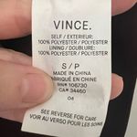 Vince NEW Satin Trim High Low Shift Dress Photo 9