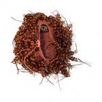 New born free half wig brown curly Size undefined Photo 1