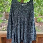 Sonoma Women's Open Knit Sweater Dark Teal Heather Size 3X. NEW Photo 0