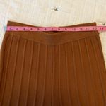 ASCOT + HART Josie Rib Knit Wide Leg Crop Sweater Pant Size M Orange Size M Photo 9