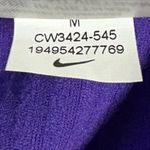Nike Men's Team Club Crew Football Long Sleeve Dri-FIT UV Sideline Purple Size M Photo 6